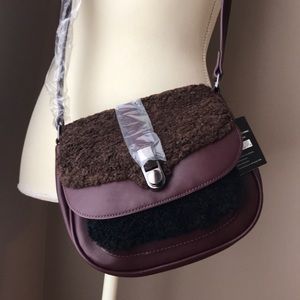 Danielle Nicole faux leather strap crossbody bag